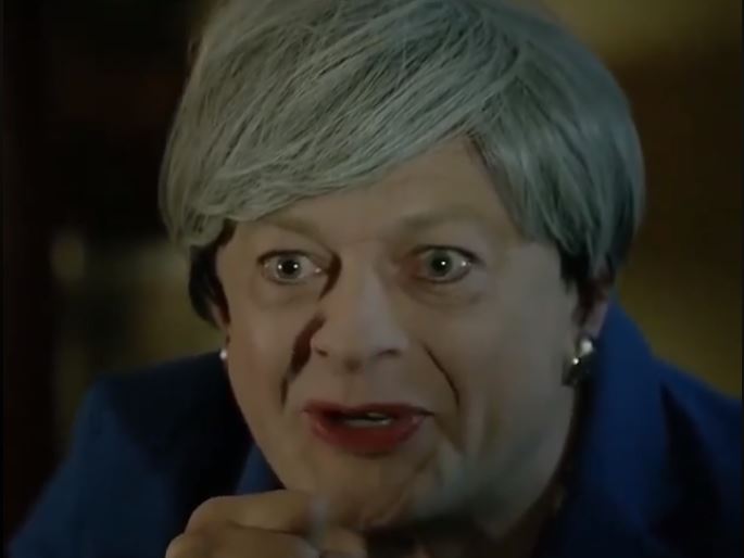 LEAKED: Footage from Inside No. 10 Downing Street! Andy Serkis troll of Theresa May is devastating