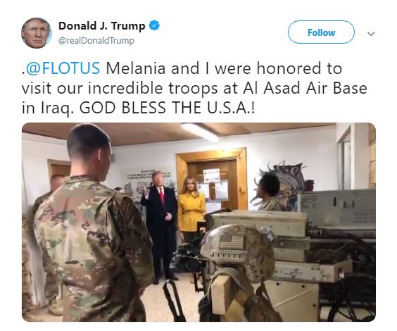Donald Trump tweet identifies covert US Navy Seals in Iraq by mistake