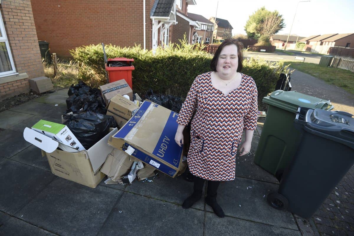 Council bosses apologise to blind woman after she claimed her bins had not been emptied since Sept