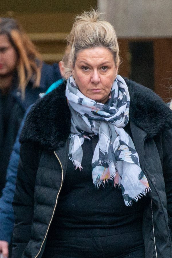 Millionaire found herself in court after throwing a road sign at a Range Rover