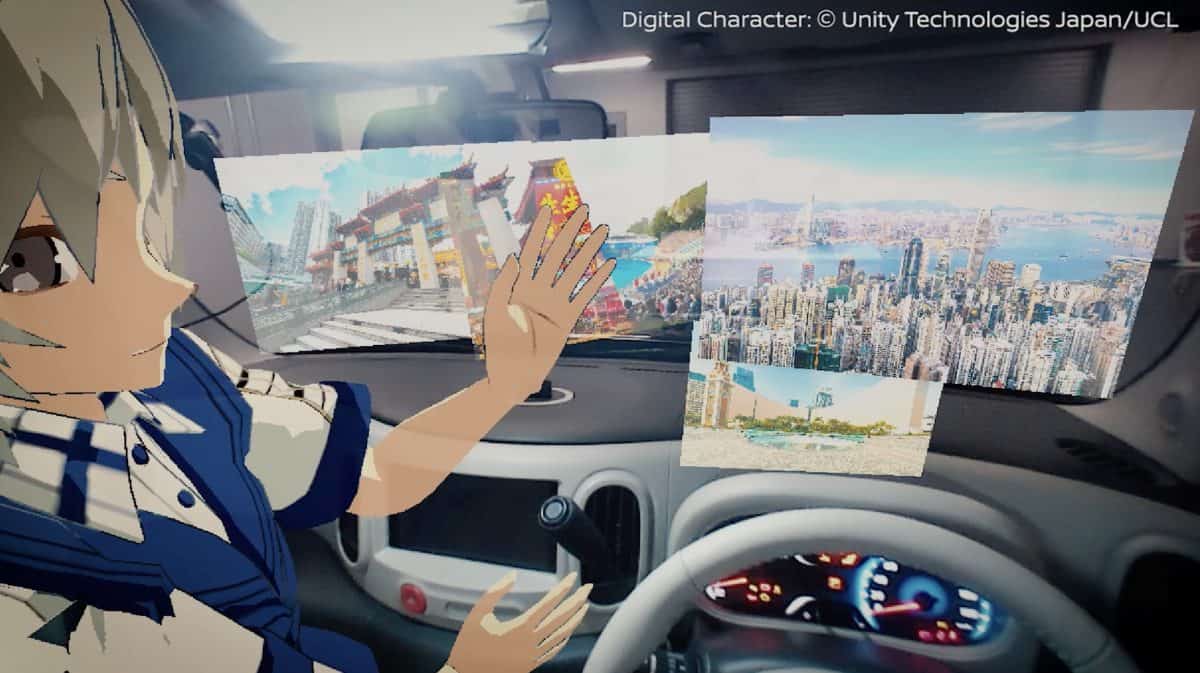 Nissan unveils tech which can beam ‘virtual’ passengers into your car