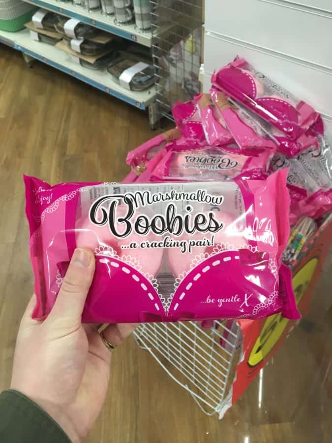 Poundland hits back over ‘Booby’ and ‘Booty’ marshmallows which urge shoppers to ‘squeeze’