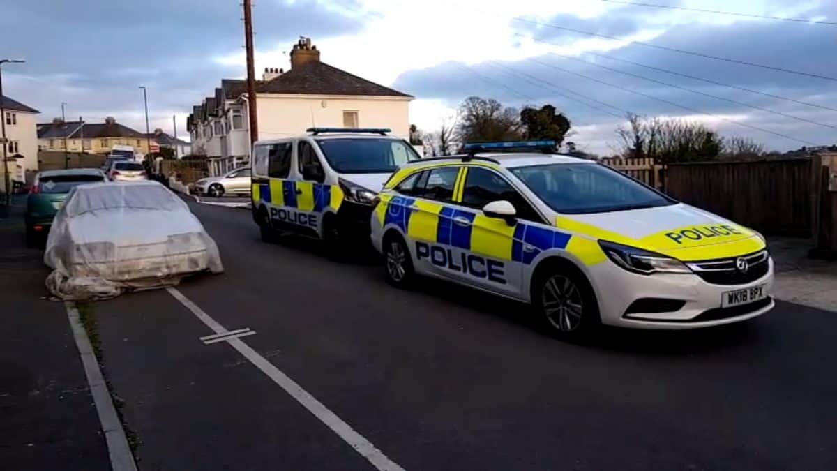 Police hunt for parents after barefoot toddler found wandering around Torquay