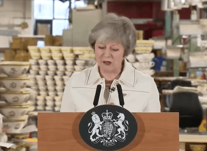 Theresa May’s last ditch plea to MPs to vote for her Brexit deal in factory that received £429K EU grant