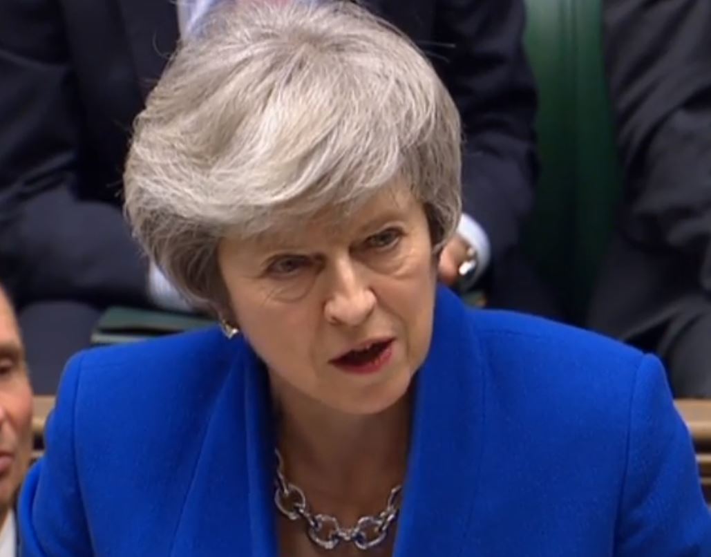 WATCH: Theresa May launches withering Commons attack on Boris Johnson