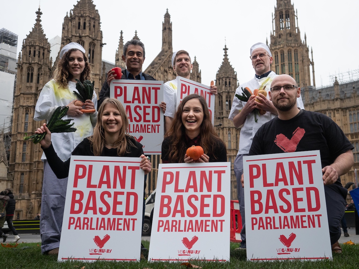 Veganuary goes to Parliament