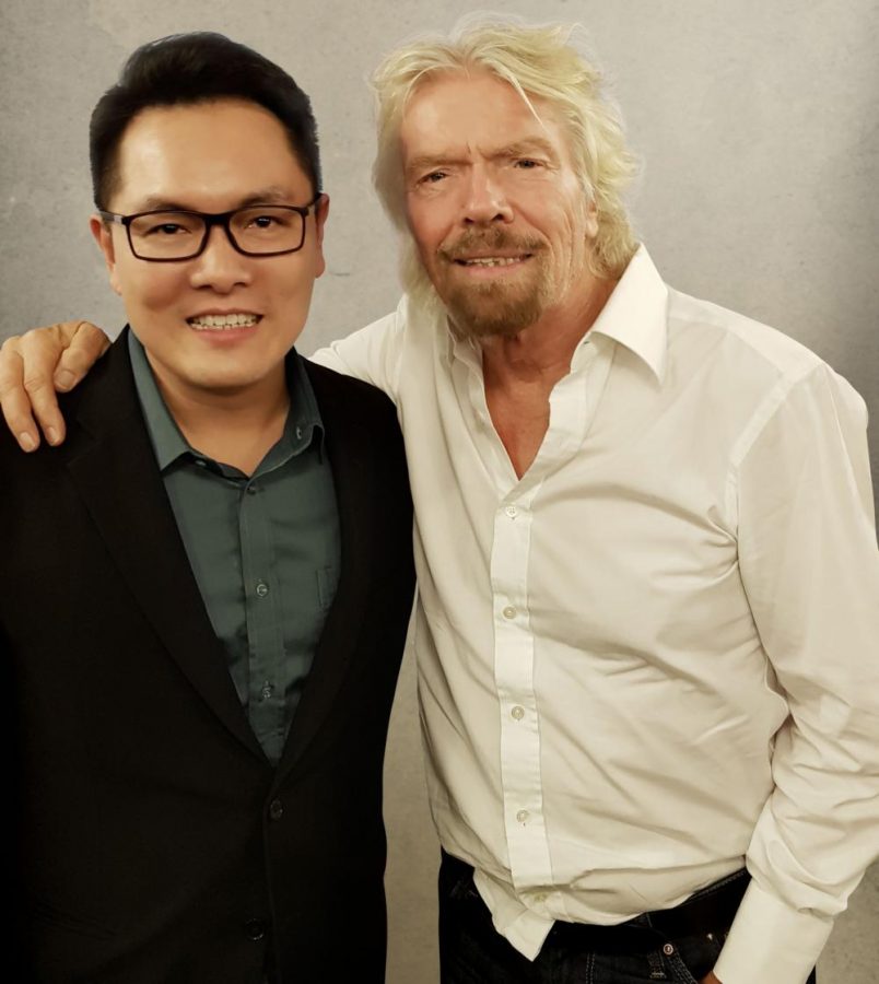 Dr. James Nitit Mah Shares with Sir Richard Branson Traits of Successful Business Leaders