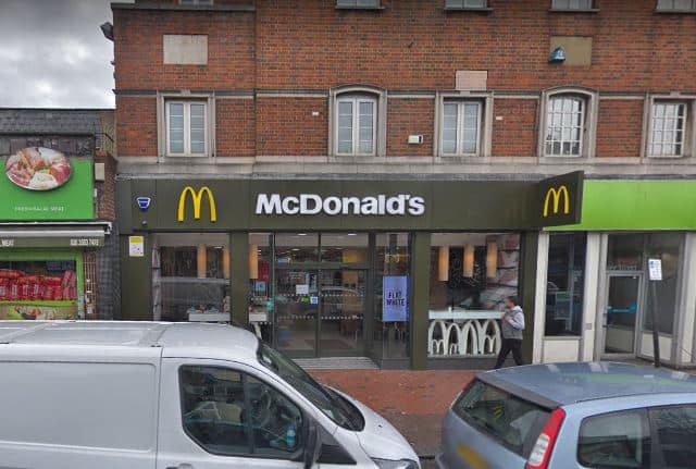 Knife brawl horrifes diners in busy McDonald’s – again
