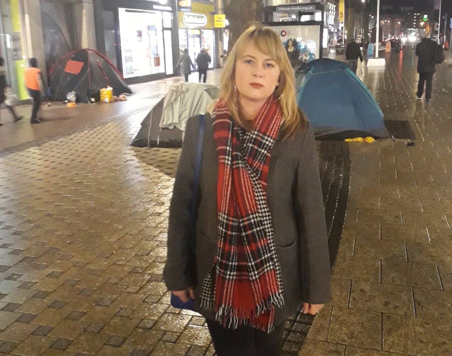 Tory councillor under fire for urging council to pull down homeless people’s tents
