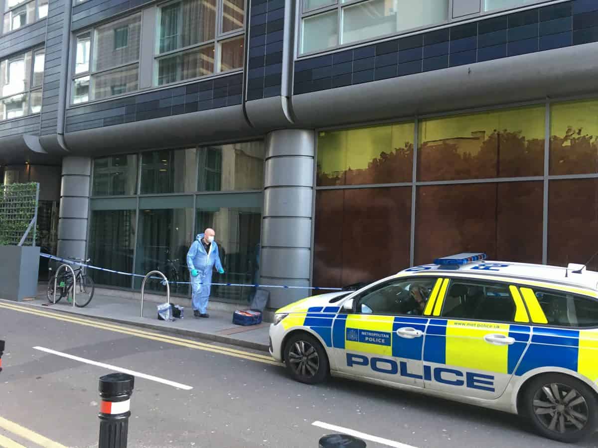 Residents of a posh riverside London apartment block ‘feared for their lives’ after ’15’ armed police stormed building