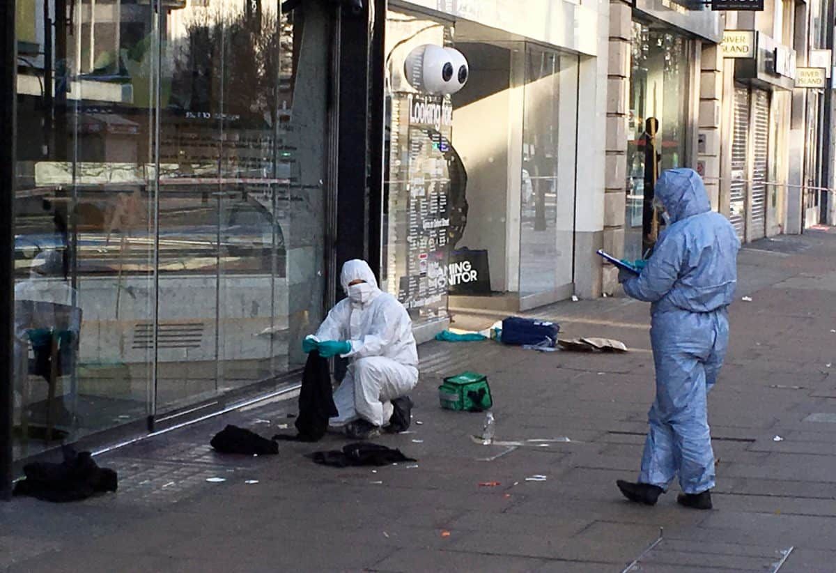 Oxford Street was closed after triple stabbing outside exclusive London nightclub where Love Island stars partied