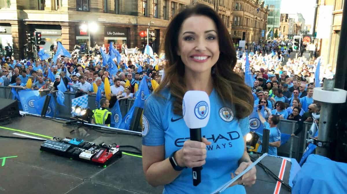 Man City FC matchday presenter stripped of Mrs Scotland title for posing in lads mags reaches final of Mrs Galaxy UK