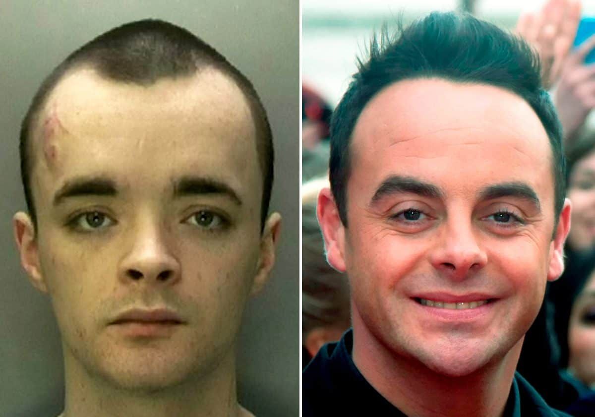 Jailed burglar’s mugshot goes viral after social media users compare him to TV star