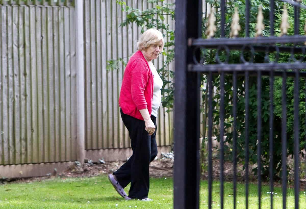 OAP on the run for harassing neighbours and pushing over plant pots