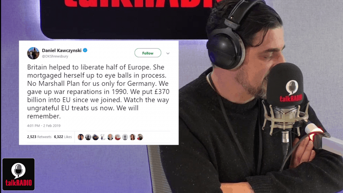 Watch – Tory MP roasted on air for tweeting “inaccurate” Brexit information hung up on interviewer