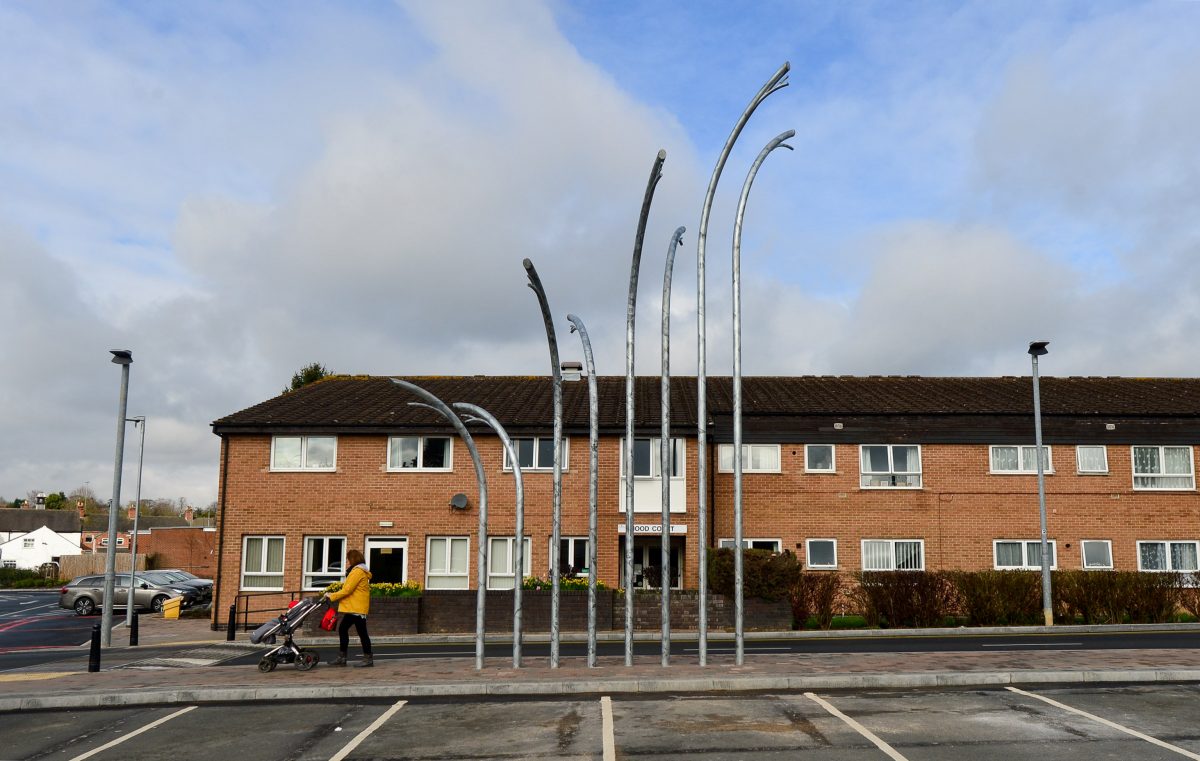 Residents outraged after Tory-run council splashes out £50,000 on “melting lampposts” artwork