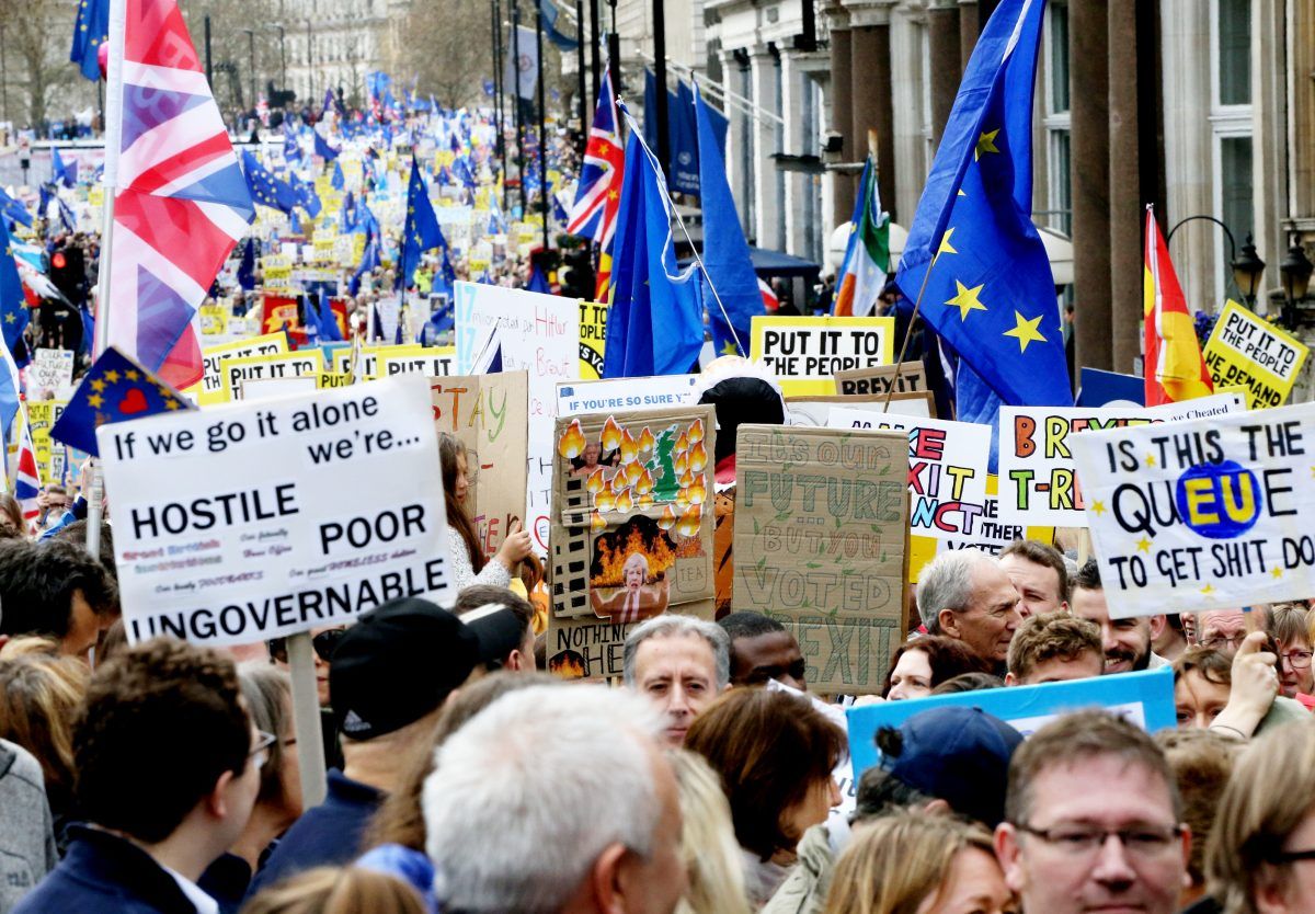 Leavers call for the flying of European flags to be made illegal after Brexit