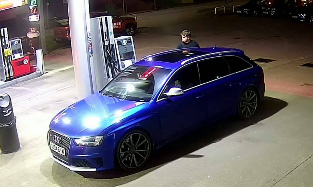 Footage shows female petrol station worker mowed down on forecourt by fuel thief