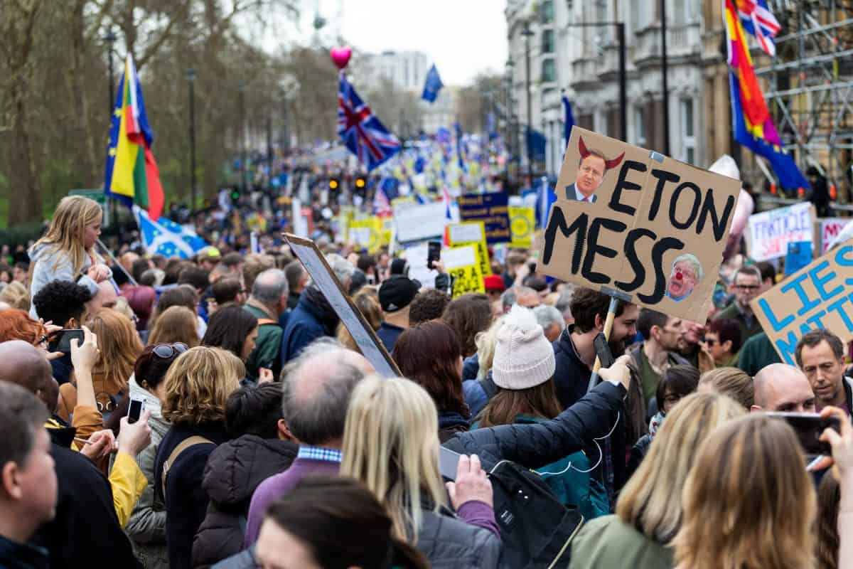 Five million have signed petition to revoke Article 50, as pensioner who started it receives death threats