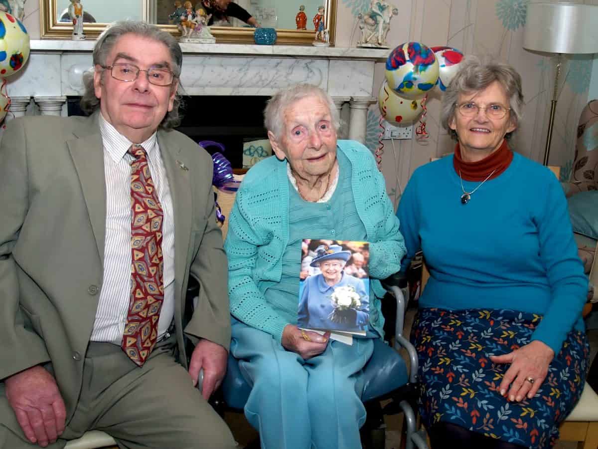 Woman who turned 108 received her ninth card from the Queen but says she didn’t like the picture