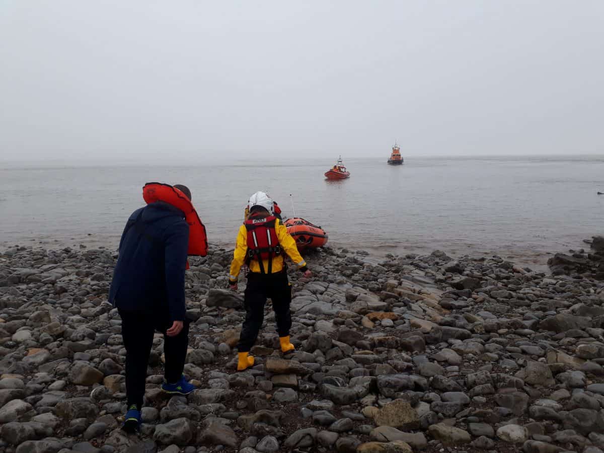 Drunk Russian sailors found stranded on tiny island in the Bristol Channel after big night out