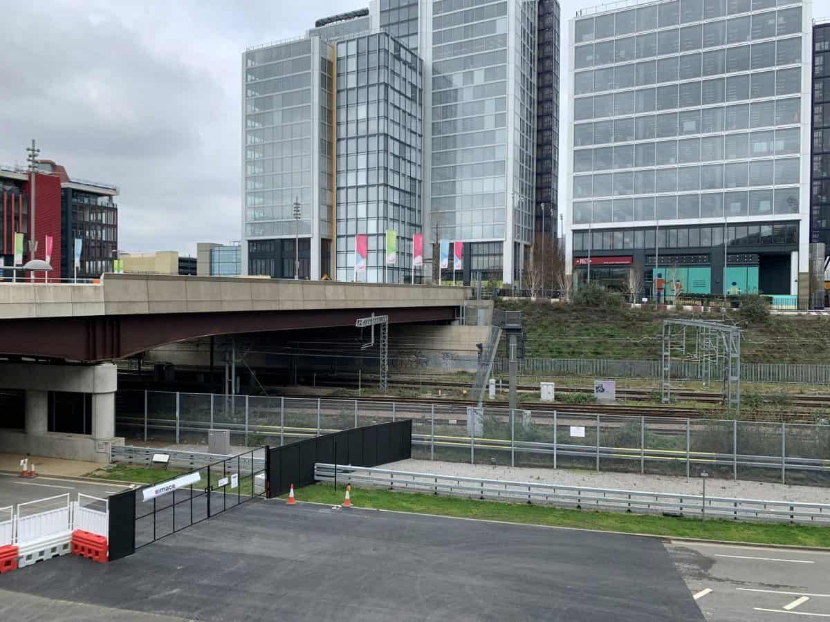 Two men were on top of moving freight train when electrocuted in East London