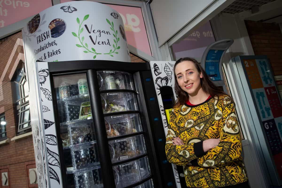 Entrepreneur has created Britain’s first VEGAN vending machine