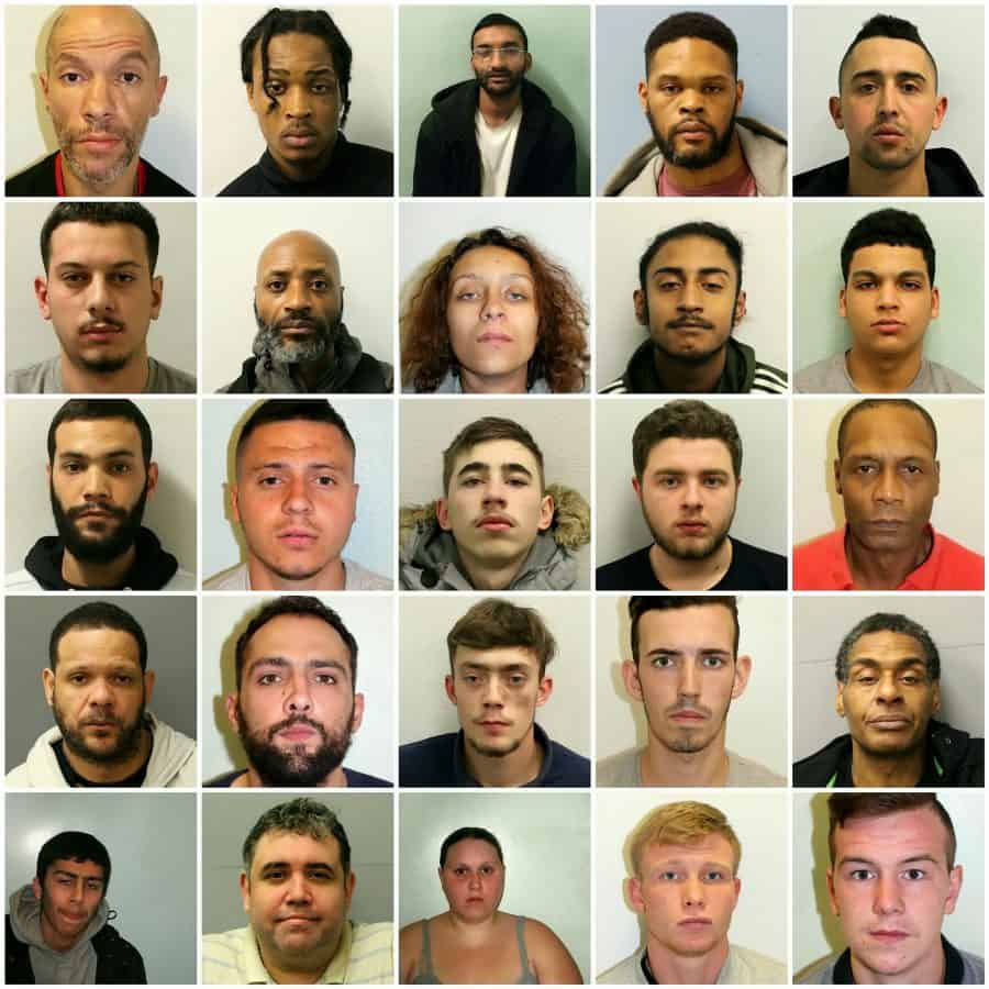 Met police targeting suspects by driving around London with mugshots plaste...