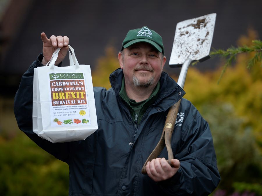 Watch – ‘Grow Your Own Brexit Survival Kit’ – to combat food shortages in event of no deal Brexit