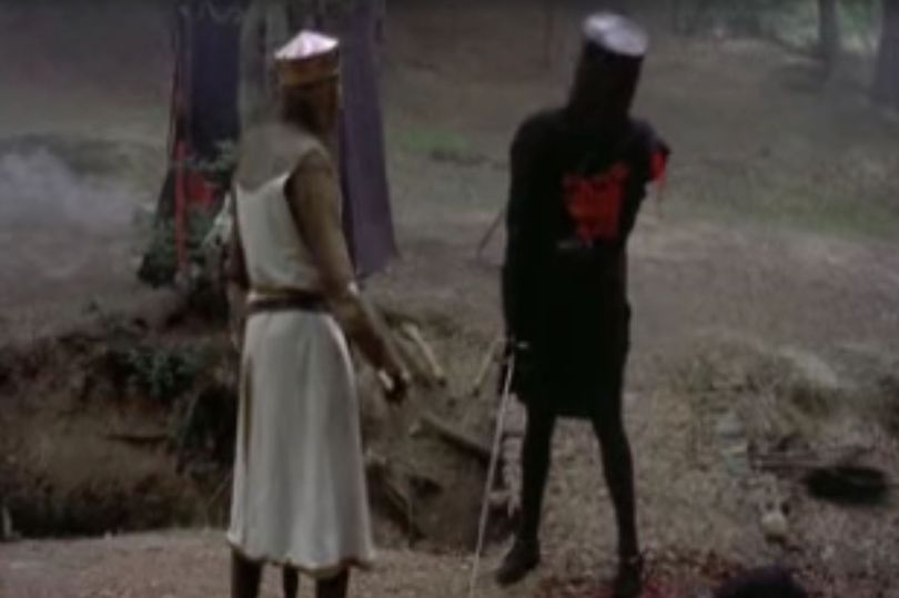 ﻿Just a flesh wound! Dutch PM compares May to hapless knight from Monty Python film