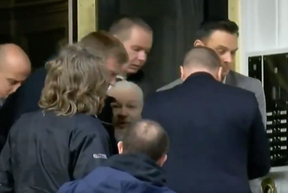 Julian Assange arrested