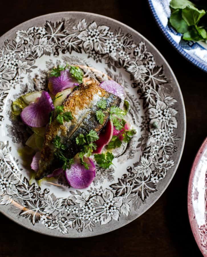 How To Make Mackerel with horseradish crème fraiche & kohlrabi salad