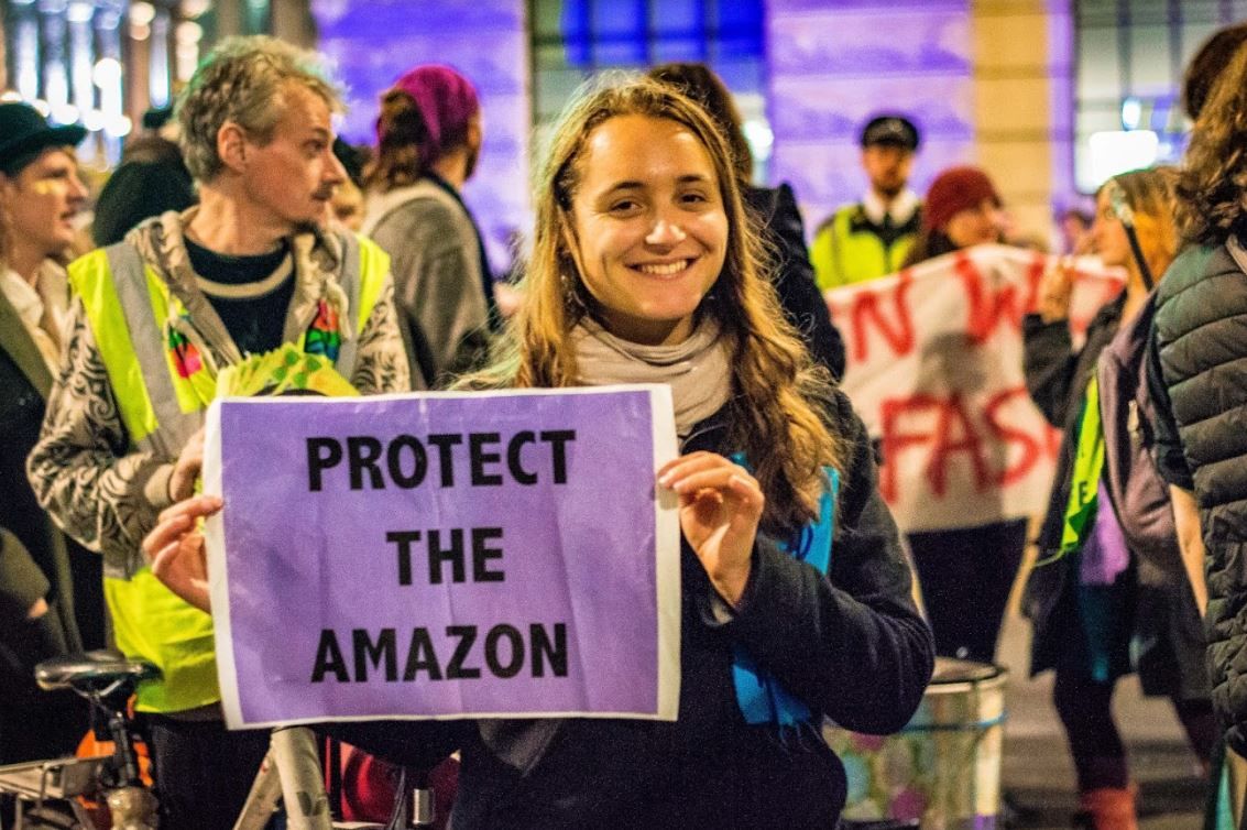 Queer Party For Amazon outside Brazilian Embassy (c) Snowflake Foxtrot / Extinction Rebellion