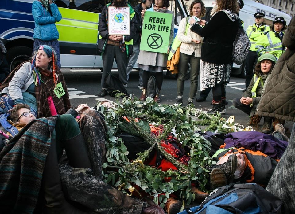 Extinction Rebellion Westminster (c) Francesca E Harris / Extinction Rebellion