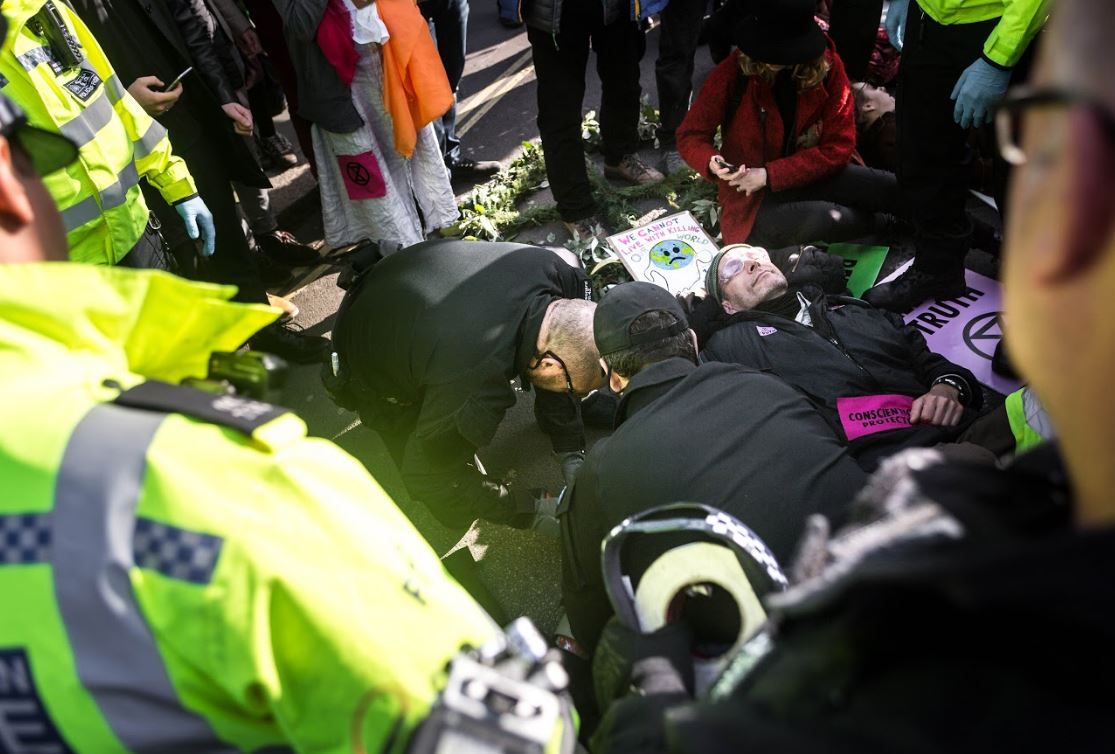 Extinction Rebellion Westminster (c) Thomas Katan