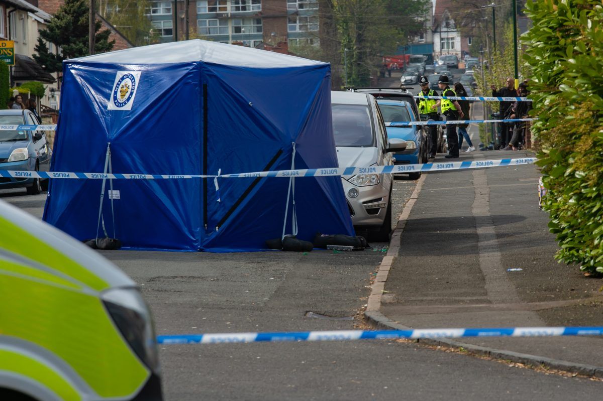 Erdington shooting (c) SWNS