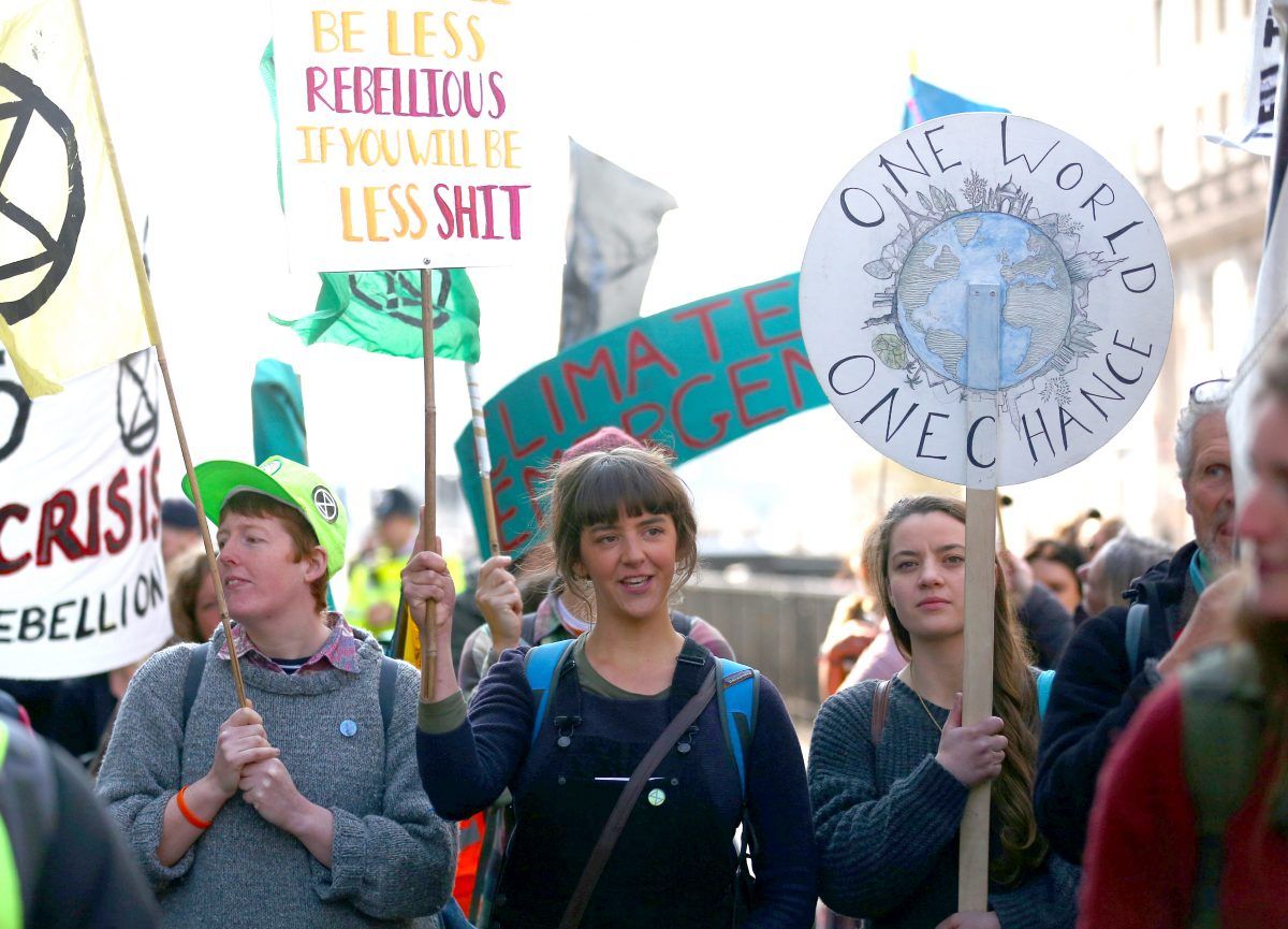 Global Extinction Rebellion (c) SWNS