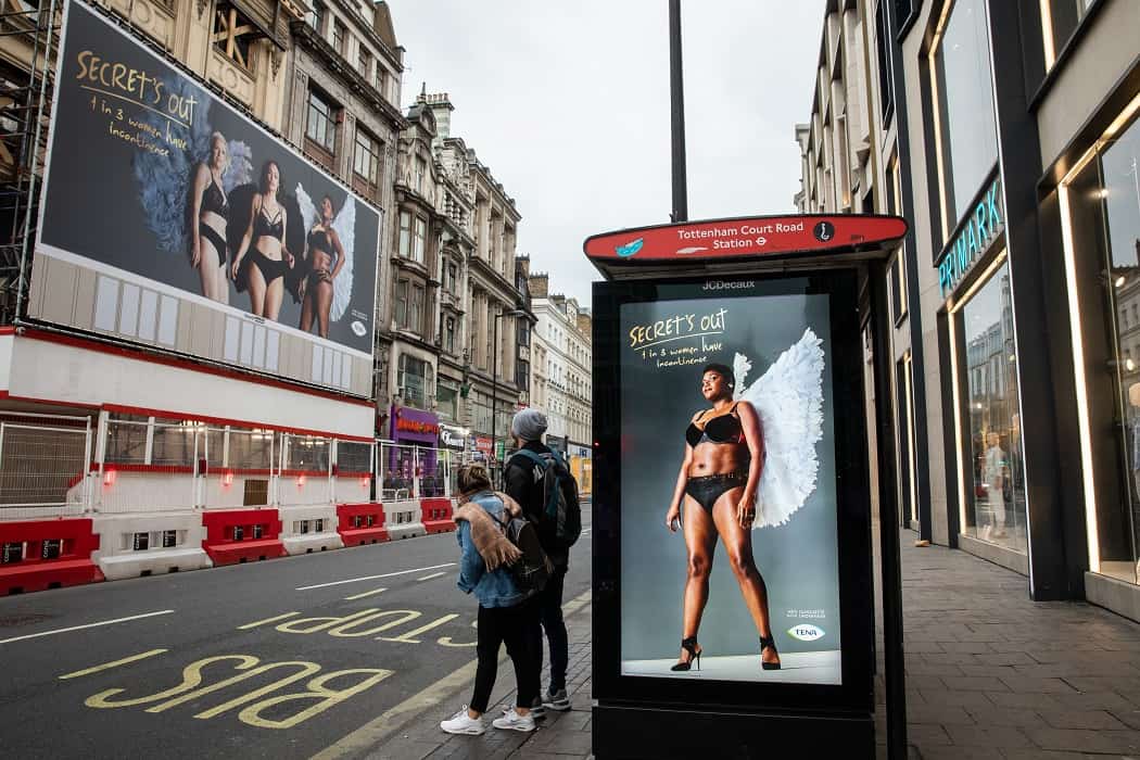Victoria’s Secret campaign reimagined using ‘real’ women on London’s Oxford Street