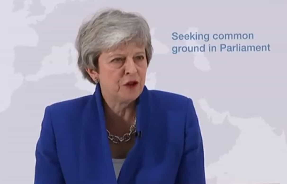 Theresa May’s desperate Second Referendum offer if MPs support Brexit deal unravels immediately