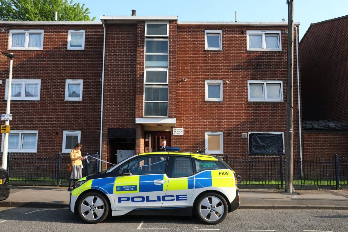 Detectives searching addresses in London after bodies of two women found stuffed in freezer