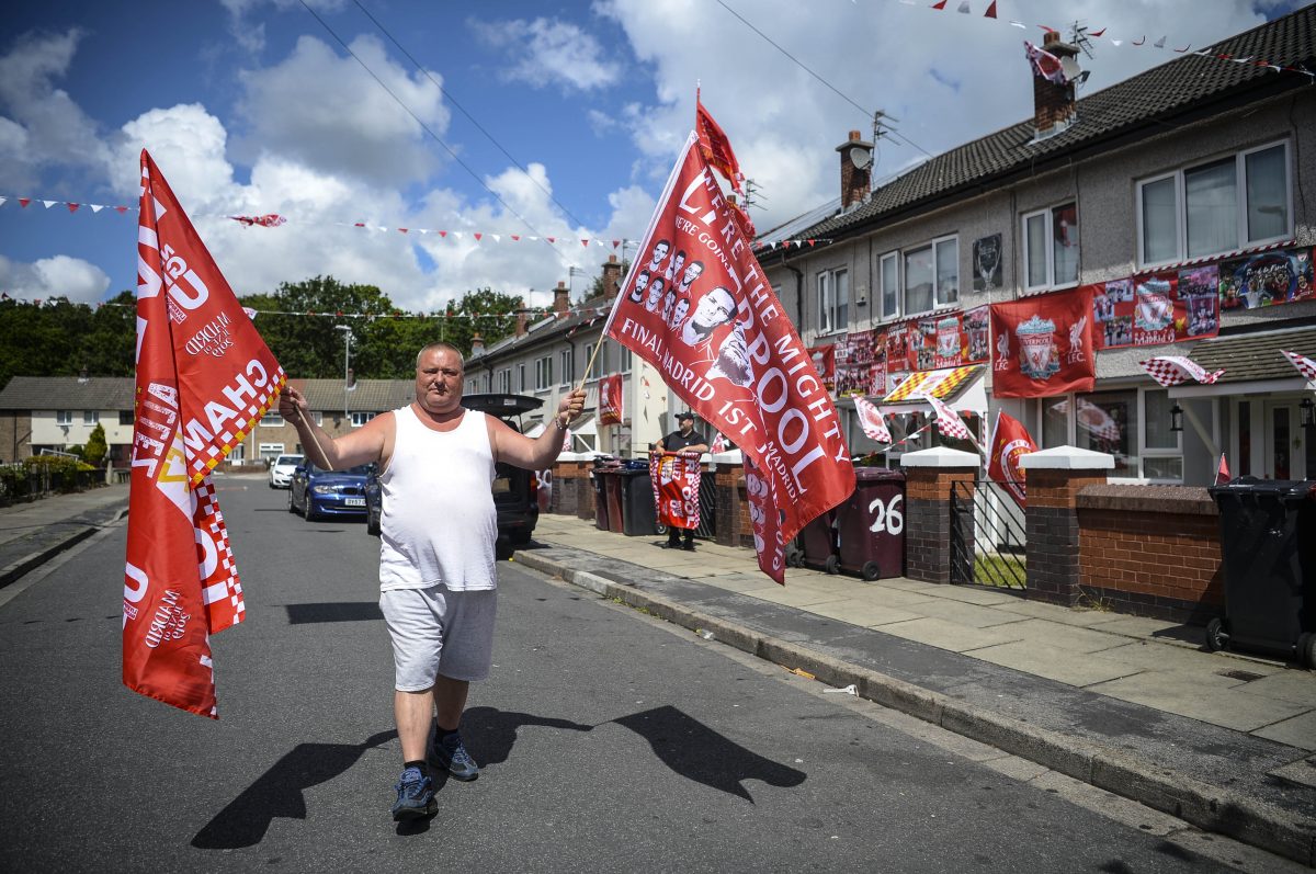In pics – Liverpool fans display support ahead of Champions League final