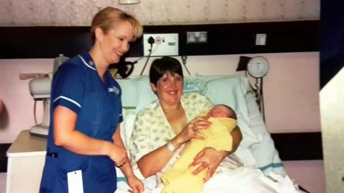 Midwife was stunned after discovering she delivered her own student 19 years ago