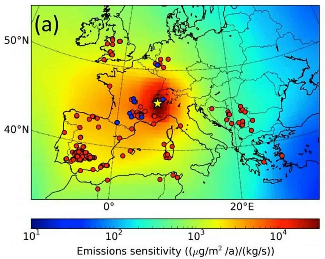 Romans polluted the air with heavy metals