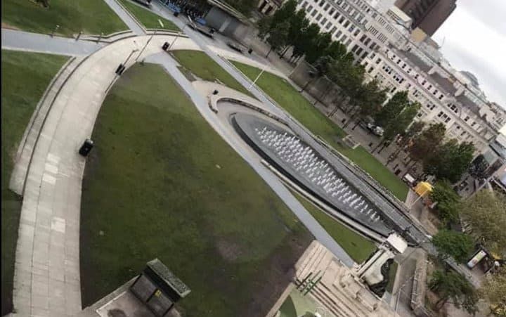 Piccadilly Gardens cordoned off after suspicious package found