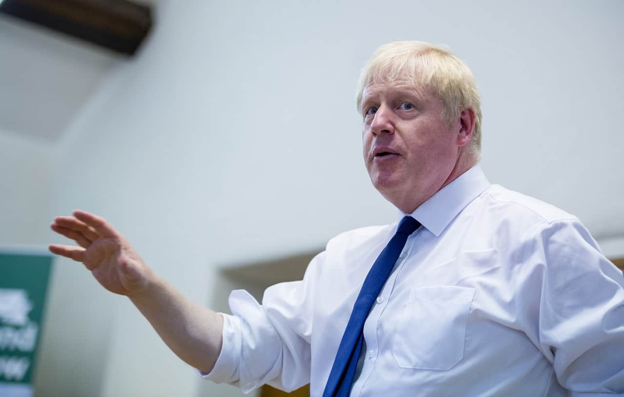 Johnson repeats criticism of Putin’s claim liberalism has become ‘obsolete’