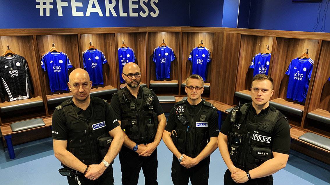 Officers honoured for efforts to save five killed in Leicester City helicopter crash