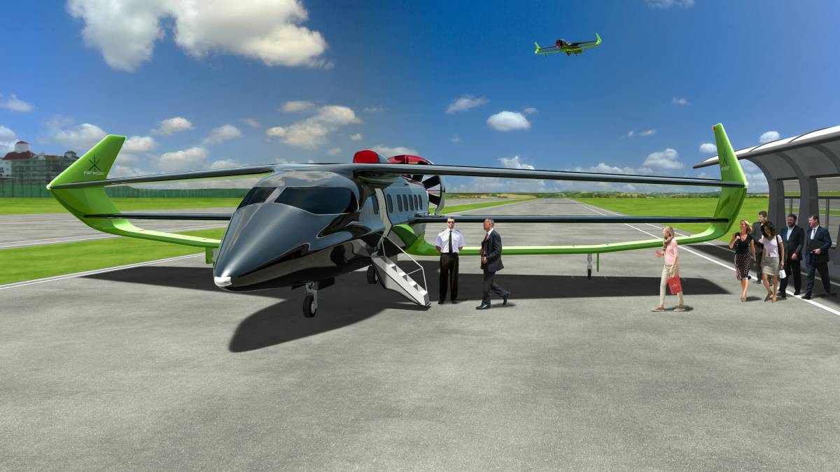 Three-winged ‘eco-plane’ could transform flights in Britain