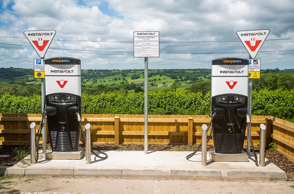 Stunning images capture most picturesque electric vehicle charging points in the country