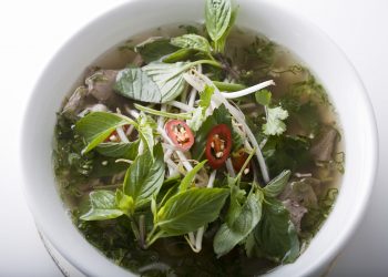 Mien Tay Pho with Sliced Beef