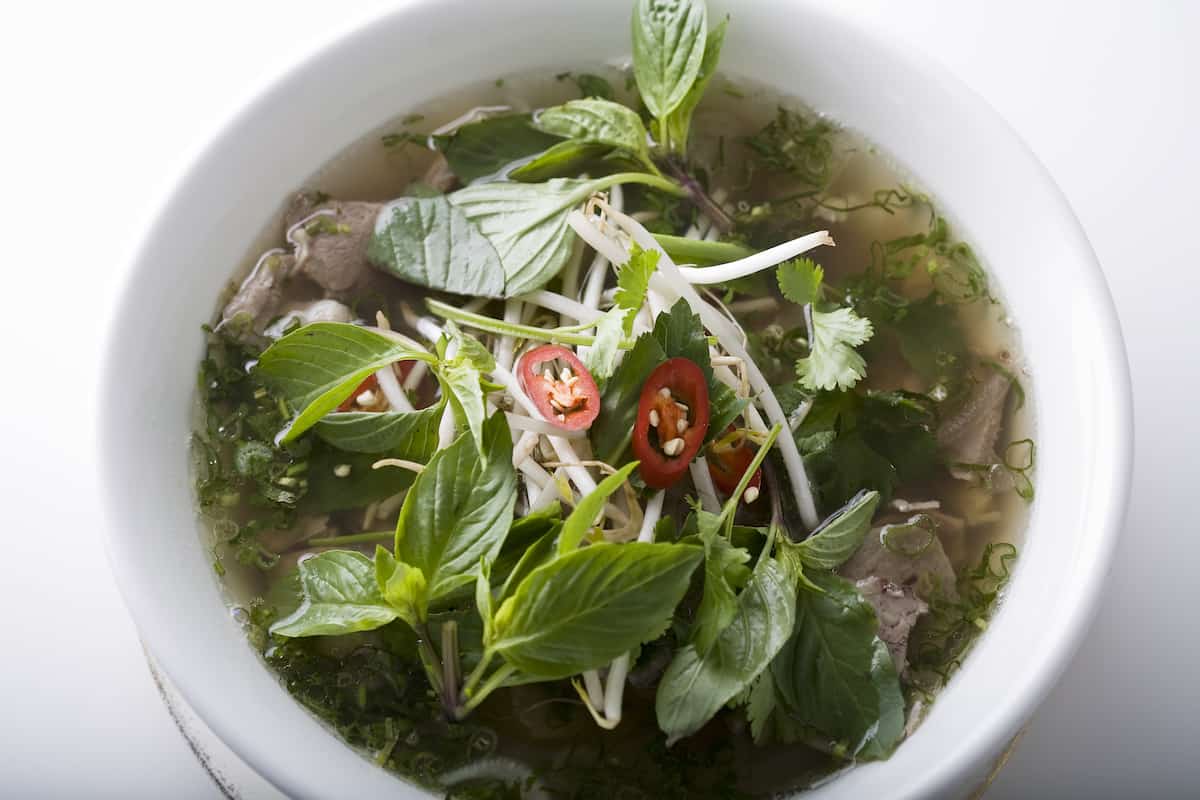 Mien Tay Pho with Sliced Beef